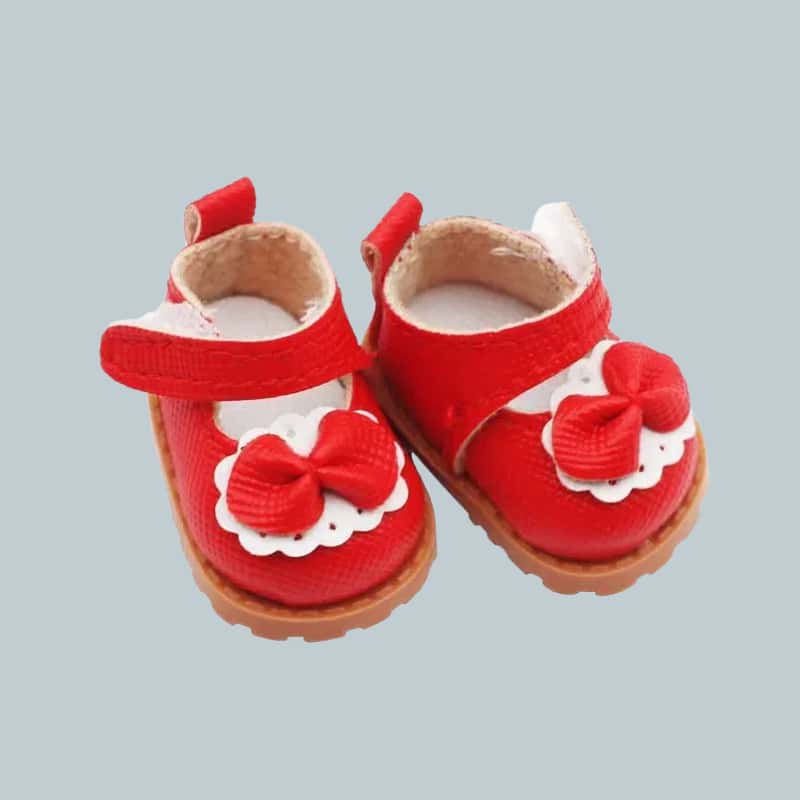 Philodendron Pink Princess - 10Cm Cotton Doll Shoes for 17cm