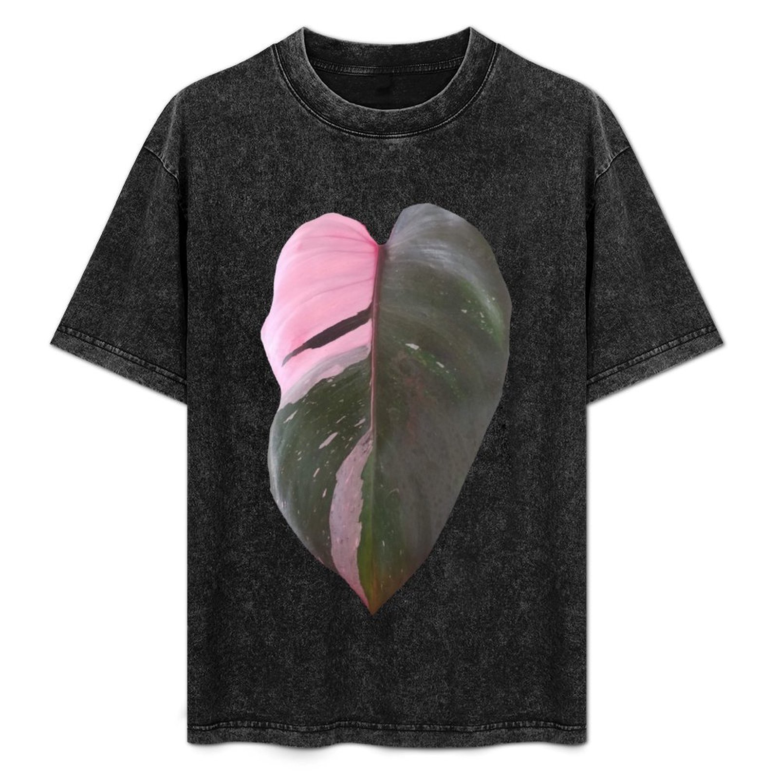 Philodendron Pink Princess - Pink Princess Philodendron Leaf Plant T-Shirt