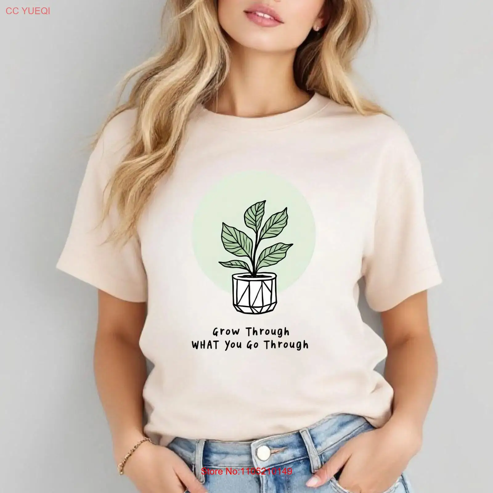 Plant Parent Free - Minimalist Plant Parent T Shirt Grow