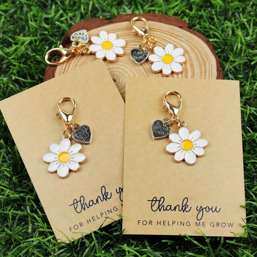Enamel Daisy Keychains With Th – обзор и цена Plant Parent Free