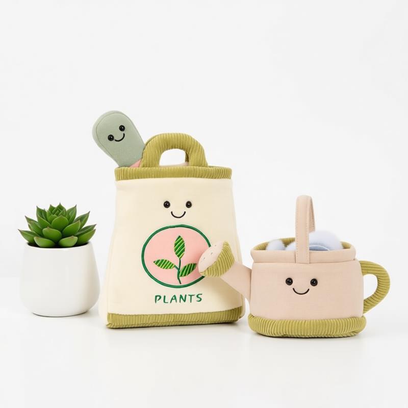 Cut Gardening Plush Toy Plant  – обзор и цена Plant Parent Free