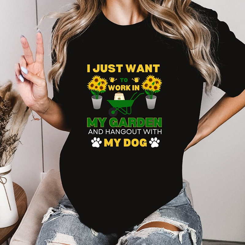 Modern Letter Prints T-Shirt S – обзор и цена Plant Parent Free