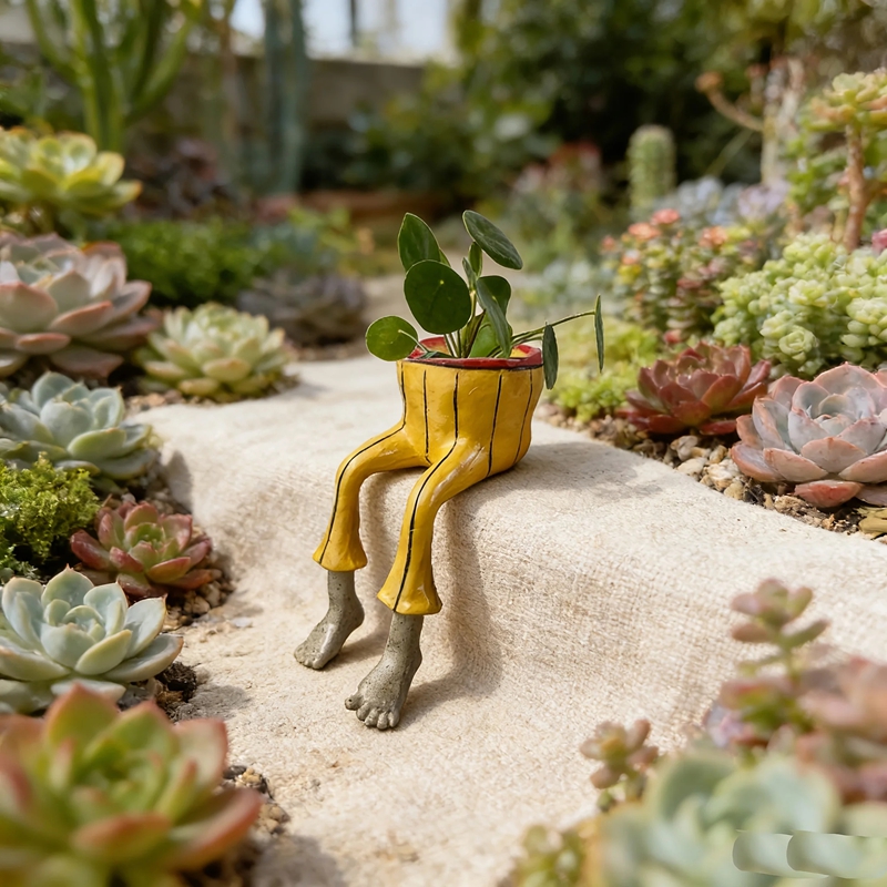 Whimsical Resin Leggy Planter  – обзор и цена Plant Parent Free