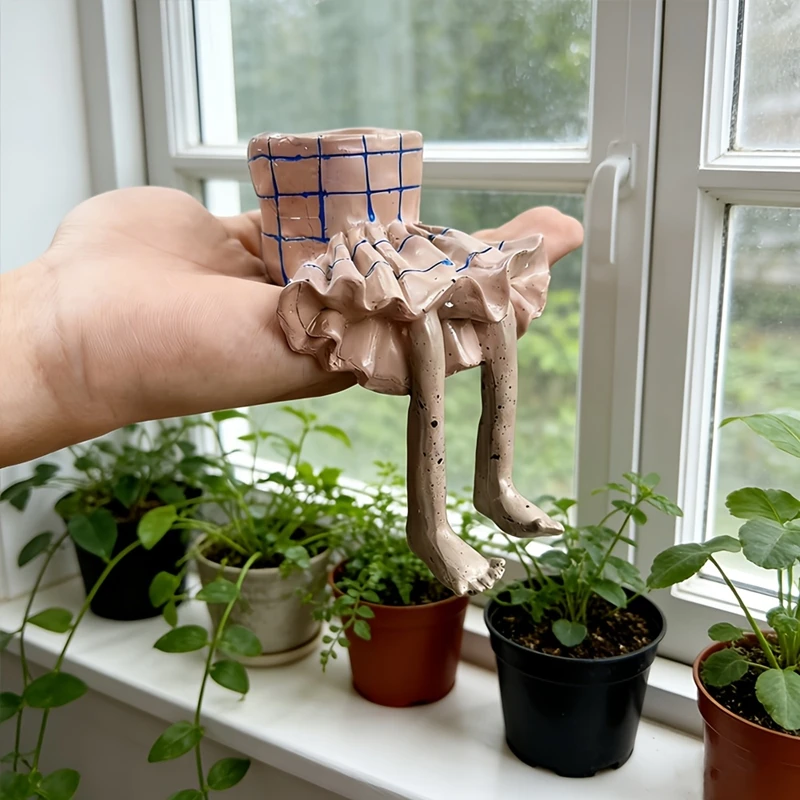 Whimsical Resin Leggy Planter  – обзор и цена Plant Parent Free