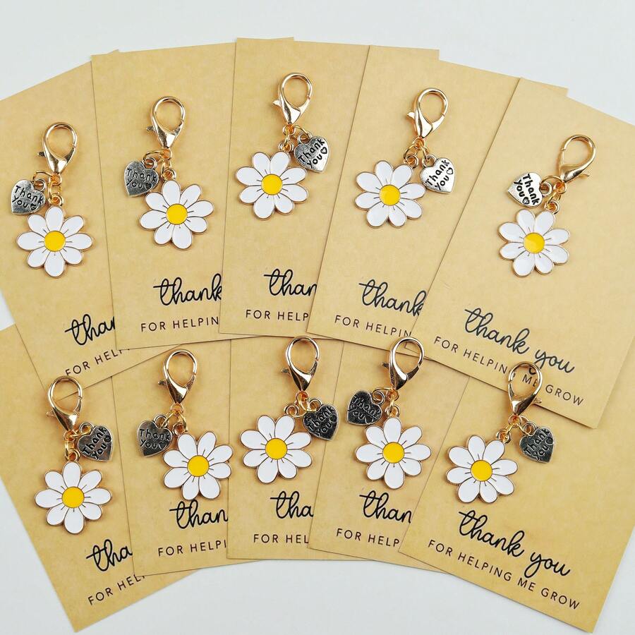 Enamel Daisy Keychains With Th – обзор и цена Plant Parent Free