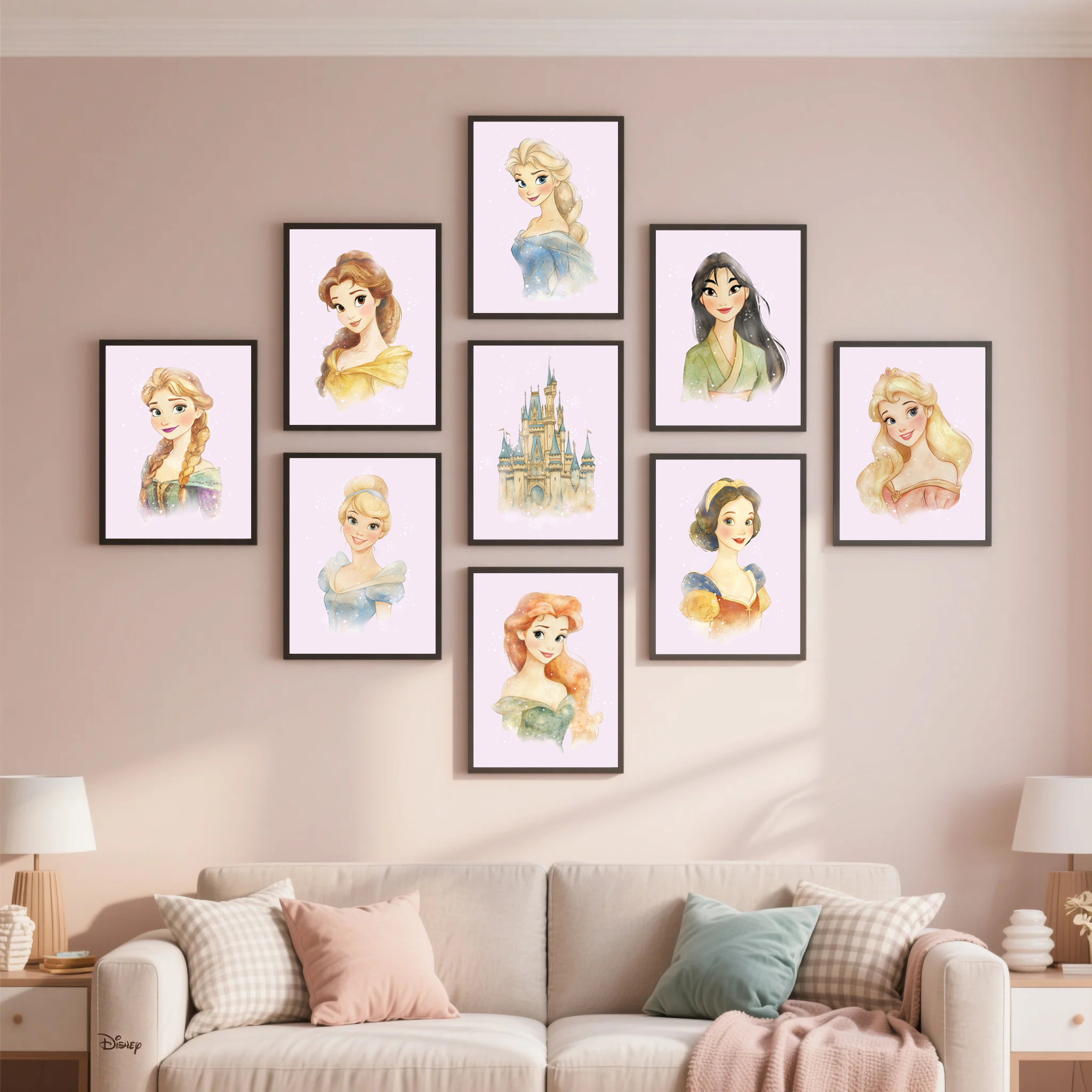 Pink Princess Castle Wall Art  – обзор и цена Philodendron Pink Princess