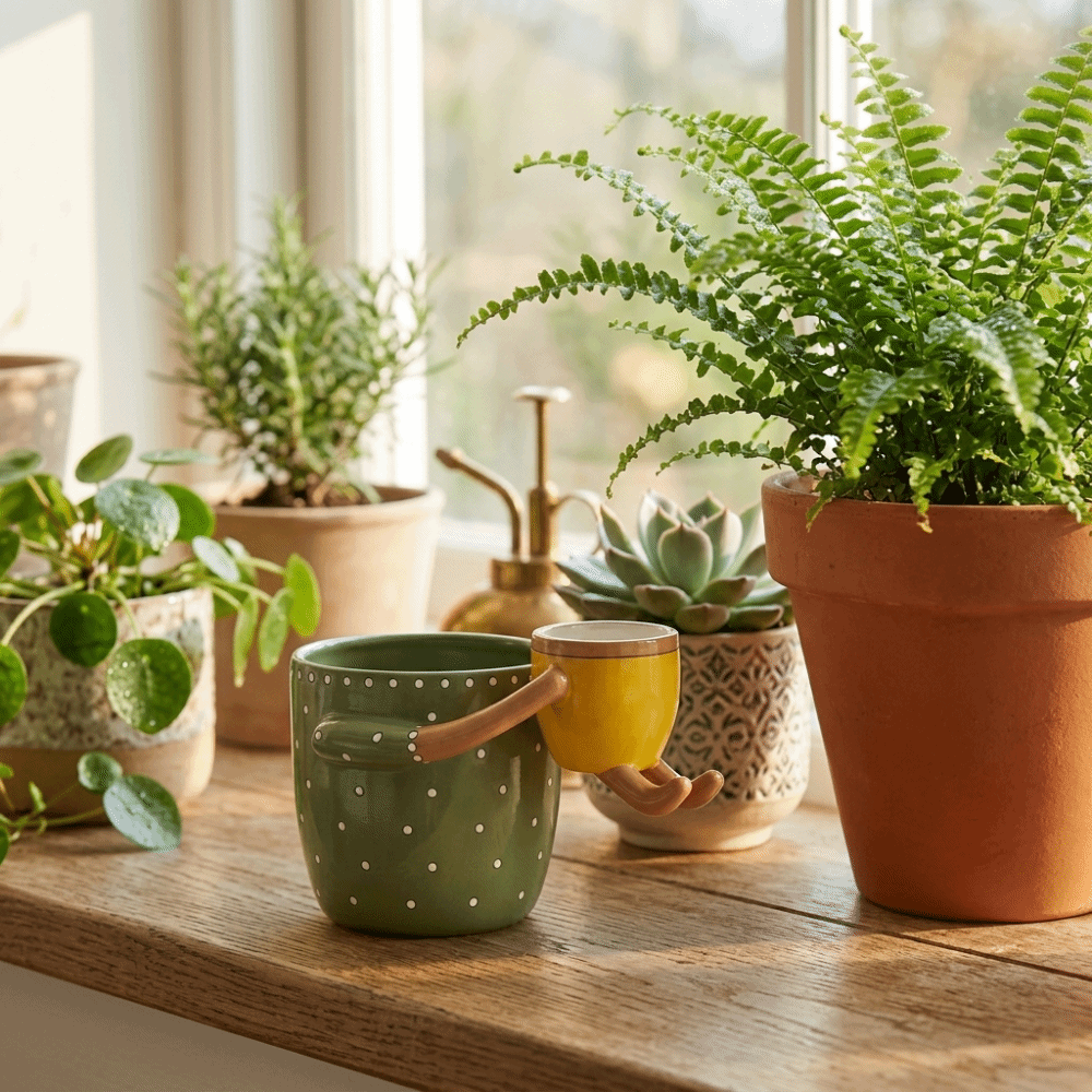 Resin Parent-child Flowerpot w – обзор и цена Plant Parent Free